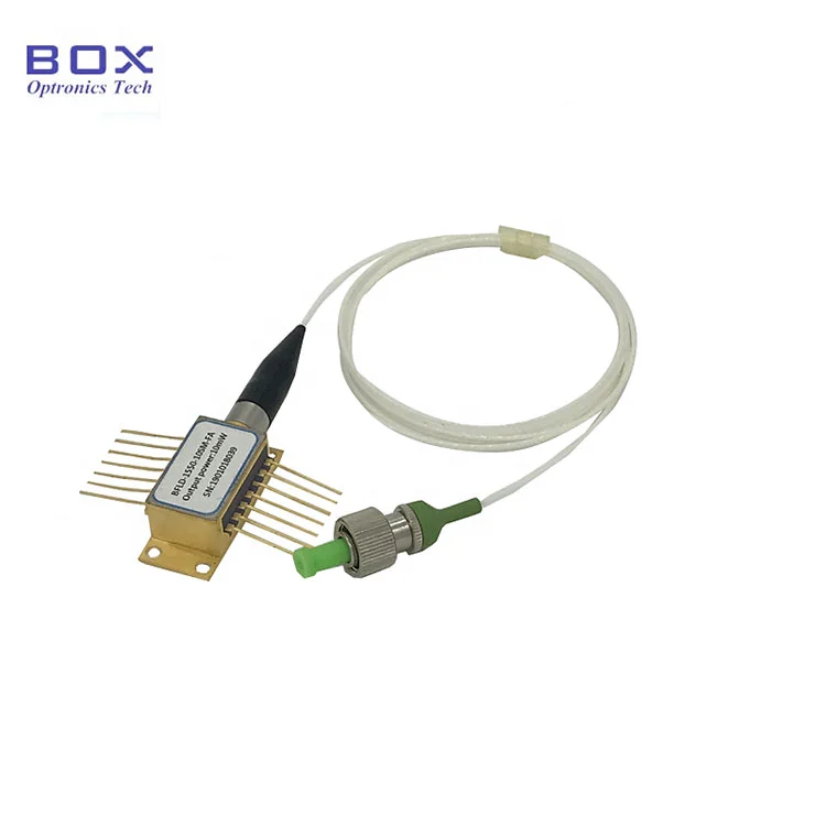 1064 nm Infrarrojo 200mW DFB Fiber Diodo láser acoplado