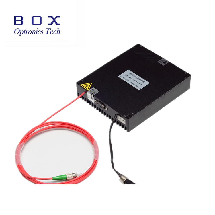 Láser de fibra dopado con holmio de luz visible de alto rendimiento