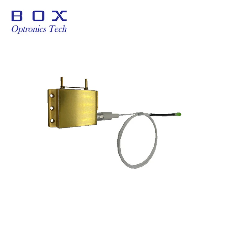 808 nm 25W 62.5UM Multimode semiconductor diodo láser acoplado para la fuente de la bomba